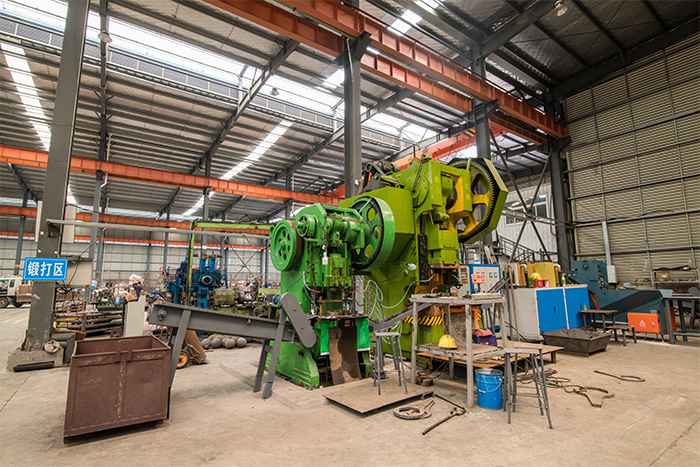 上虞网架配件-锥头加工车间